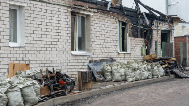 Professional Fire Damage Assessment technician working in Atco, NJ